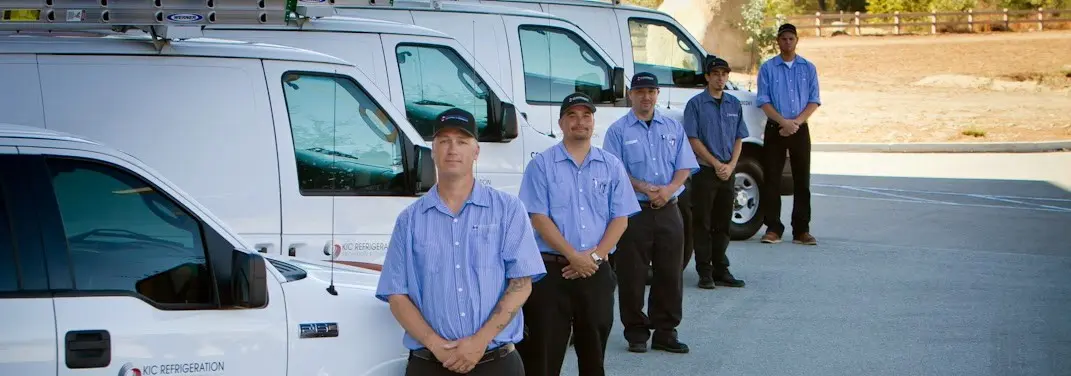 KIC Refrigeration crew ready for Mini Split Repair jobs across Lemoore